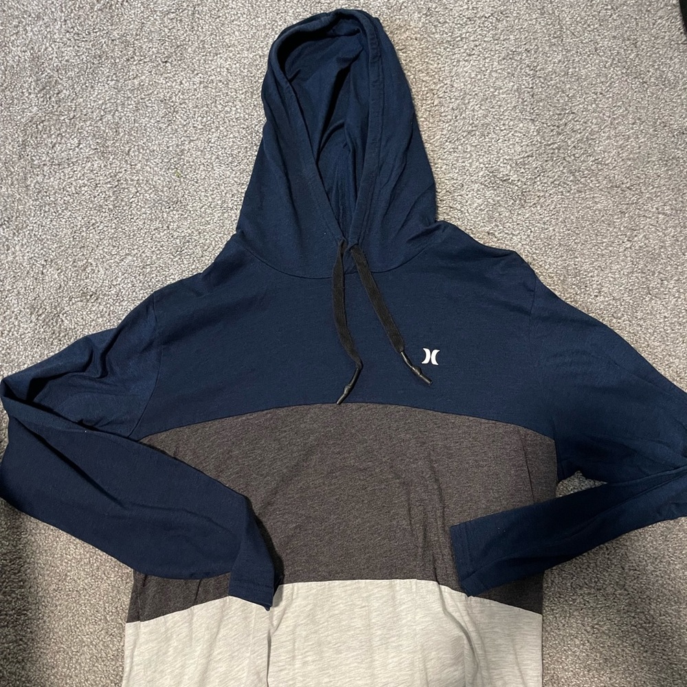 Hurley light weight hoodie large